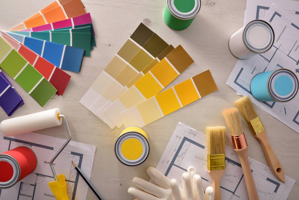 peinture intérieure à Guiscriff
