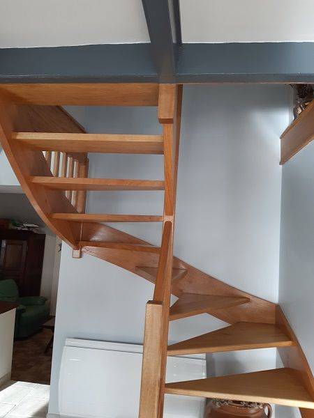 Escalier en bois