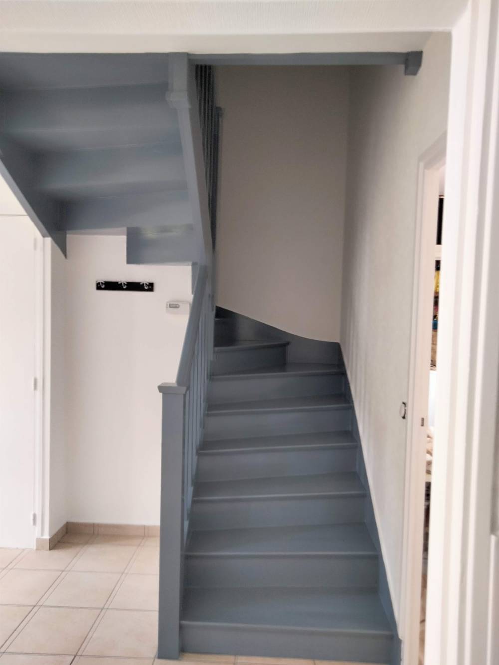 Escalier gris